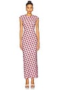 view 1 of 3 Cody Dress in Rose Dot