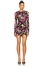 view 1 of 3 Mirza Dress in Dusted Floral