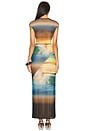 view 4 of 4 Cody Dress in Ocean Ombre