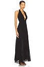 view 2 of 3 Odenah Clip Dot Dress in Noir