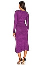 view 3 of 3 Skye Dress in Marled Purple