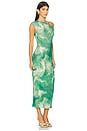view 3 of 6 Holden Dress in Green Snake