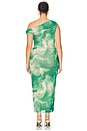 view 6 of 6 Holden Dress in Green Snake
