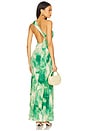 view 1 of 4 Carlotta Dress in Green Snake