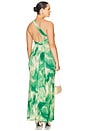 view 2 of 4 Carlotta Dress in Green Snake