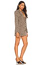 view 3 of 4 Royce Blazer Dress in Leopard Print