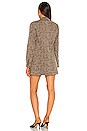 view 4 of 4 Royce Blazer Dress in Leopard Print