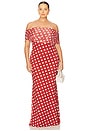 view 2 of 3 Mccall Dress in Rust Dot