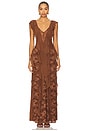 view 1 of 3 Trista Dress in Cappuccino