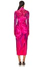 view 3 of 3 Shailene Midi Dress in Fuchsia Rose