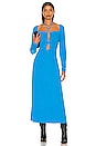 view 1 of 3 Jordana Dress in Malibu Blue