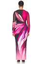 view 8 of 8 Phyll Midi Dress in Fuchsia Lotus