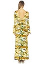 view 3 of 3 Iko Dress in Citron Tiger