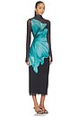 view 2 of 3 Shailene Power Mesh Dress in Teal Flower