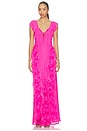 view 1 of 3 Trista Dress in Brilliant Pink