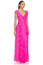 view 2 of 3 Trista Dress in Brilliant Pink