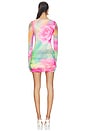 view 3 of 3 Mirza Dress in Green Rose