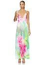view 1 of 3 Rivka Dress in Green Rose