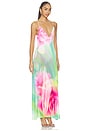 view 2 of 3 Rivka Dress in Green Rose
