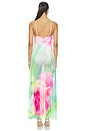 view 3 of 3 Rivka Dress in Green Rose