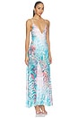 view 2 of 3 Rivka Dress in Pastel Animal