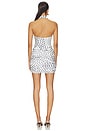 view 3 of 3 Andover Dress in Noir Swirl Dot