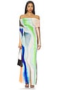 view 1 of 3 Essie Dress in Watercolor Abstract