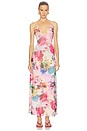 view 1 of 3 ROBE ROMY in Watercolor Blossom