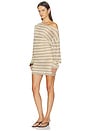 view 2 of 3 ROBE SAMANTHA in Dune Stripe