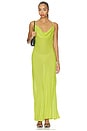 view 2 of 5 VESTIDO CHERYL in Lime Pin Dot