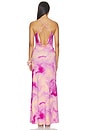 view 4 of 5 Sunndy Dress in  Lavender Snake