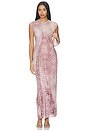 view 1 of 5 ROBE MYLO in Cappuccino Croc