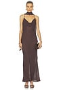 view 1 of 4 Cheryl Dress in Espresso