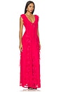 view 2 of 4 Trista Ruffle Dress in Kiss Red