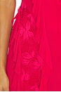 view 5 of 4 Trista Ruffle Dress in Kiss Red