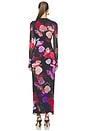 view 4 of 3 Didi Dress in Violet Roses