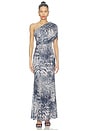 view 1 of 4 Mirabel Dress in Patchwork Animal