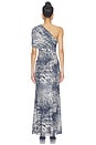 view 5 of 4 Mirabel Dress in Patchwork Animal