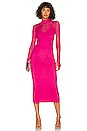 view 1 of 3 Shailene Dress in Fuchsia