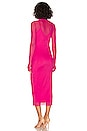 view 3 of 3 Shailene Dress in Fuchsia
