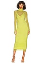 view 1 of 3 Shailene Dress in Sunny Lime
