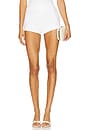 view 1 of 6 The Lace Short in White
