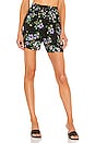 view 1 of 4 Lora Short in Spring Noir Floral