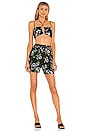 view 4 of 4 Lora Short in Spring Noir Floral