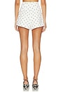 view 4 of 6 Saskia Short in White Mini Dot