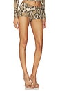 view 2 of 6 Justina Short in Natural Snake