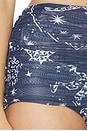 view 6 of 6 SHORT KARINA in Navy Shooting Stars