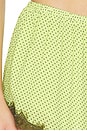 view 7 of 7 Priah Short in Lime Pin Dot