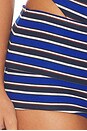 view 7 of 6 Justina Short in Indigo Stripe