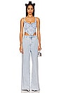 view 4 of 5 x Revolve Ronny Wide Leg in Crystal Blue Wash